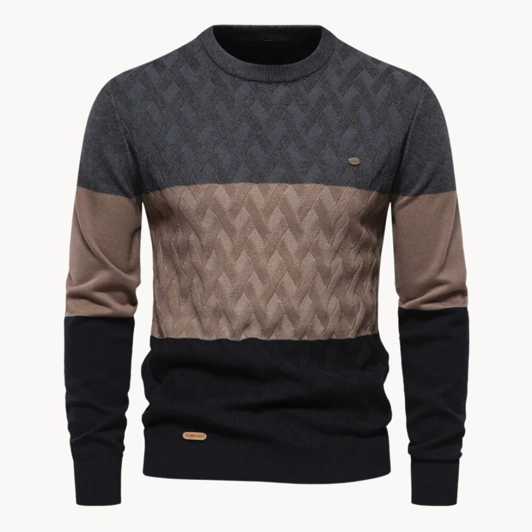 Pullover - Estrutura de Malha Intricada masculino