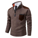 Pullover de Malha - Com Colarinho masculino