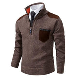 Pullover de Malha - Com Colarinho masculino