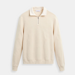 Sweater de Gola Alta com Zíper masculino