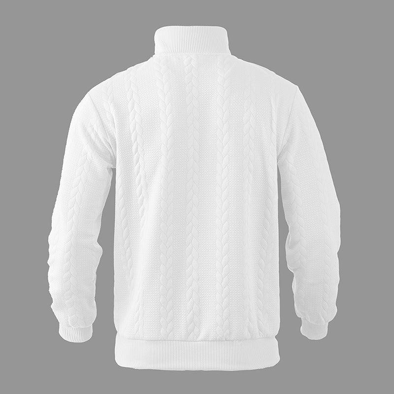 João - Suéter Meio-Zíper Respirável masculino