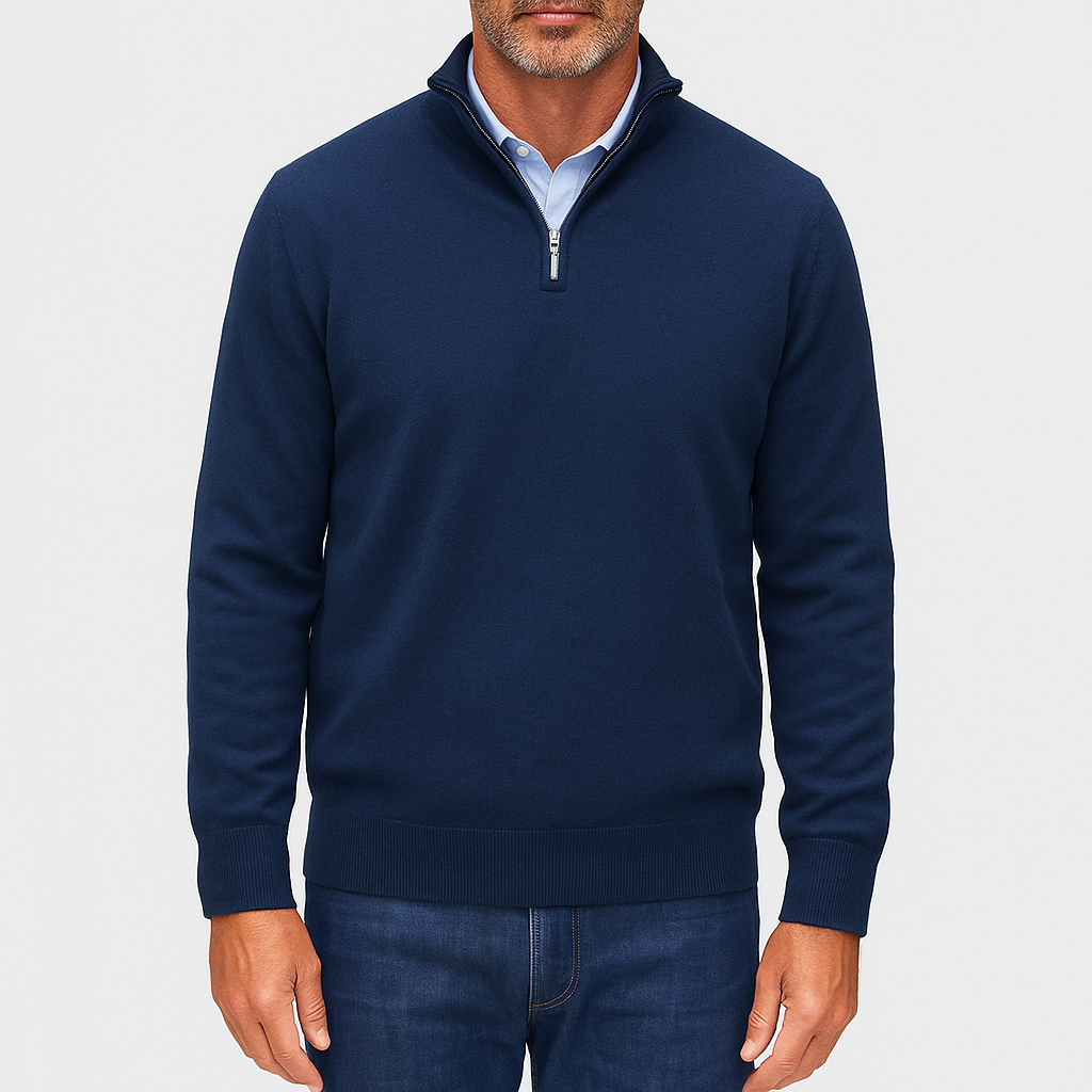 Sweater de Gola Alta - Malha Leve masculino