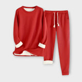 Conjunto de lã térmica feminino