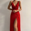 Vestido Sienna — elegância luminosa com cintura marcada