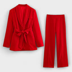 Conjunto Estiloso de 2 Peças feminino