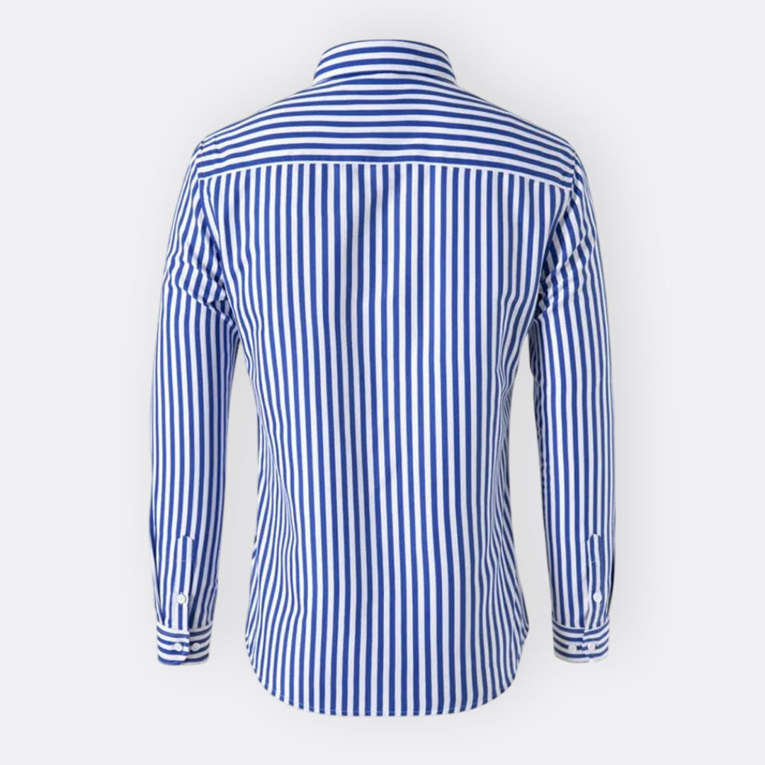 Camisa Clássica às Riscas masculino