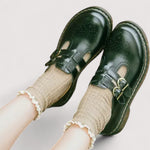 Sapatos Retrô e Elegantes feminino