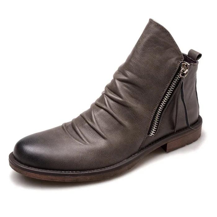 Botas Chelsea em Couro masculino