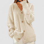 Cardigan de Malha Canelada feminino