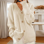 Cardigan de Malha Canelada feminino
