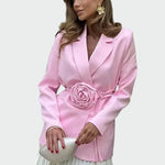 Blazer em linha impecável feminino