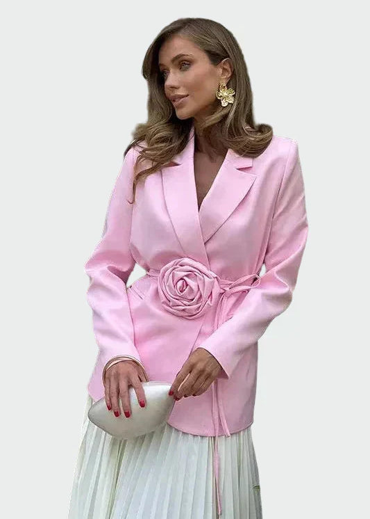 Blazer em linha impecável feminino
