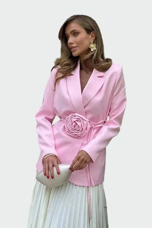 Blazer em linha impecável feminino