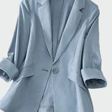 Blazer em linha moderna feminino