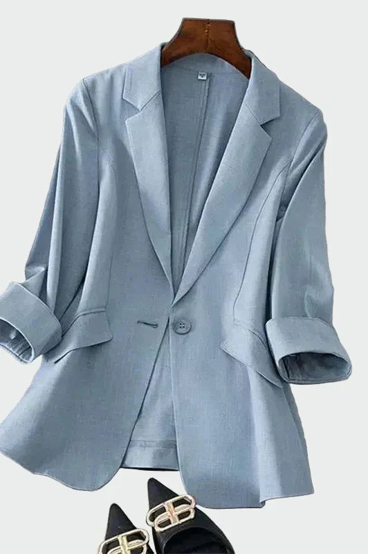 Blazer em linha moderna feminino