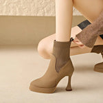 Botas com plataforma, Conforto e Elegância Feminina