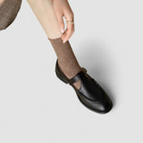 Sapatos Ortopédicos Mary Jane De Ponto Quadrado