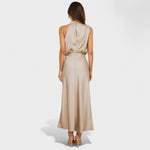 Vestido Satin Elegance feminino