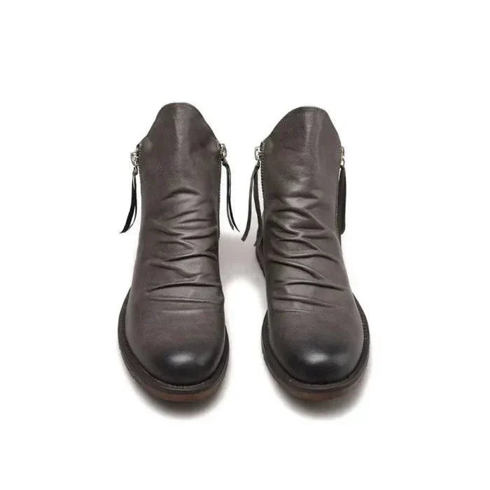 Botas Chelsea em Couro masculino