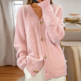 Cardigan de Malha Canelada feminino