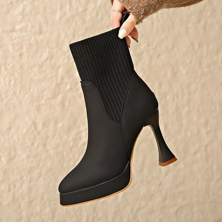 Botas com plataforma, Conforto e Elegância Feminina