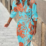 Vestido Envelope de Verão feminino