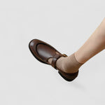 Sapatos Ortopédicos Mary Jane De Ponto Quadrado