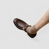 Sapatos Ortopédicos Mary Jane De Ponto Quadrado