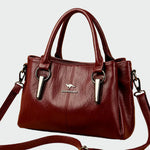 Bolsa de ombro elegante atemporal feminino