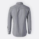 Camisa Clássica às Riscas masculino