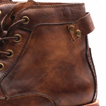 Botas Ponta Redonda Retro masculino