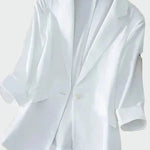 Blazer em linha moderna feminino