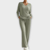 Conjunto de 2 peças confortável feminino