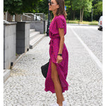Vestido Midi Floral feminino