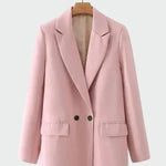 Casaco Oversized com Linha Moderna feminino