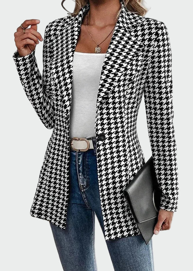 Blazer em linha elegante e refinada feminino