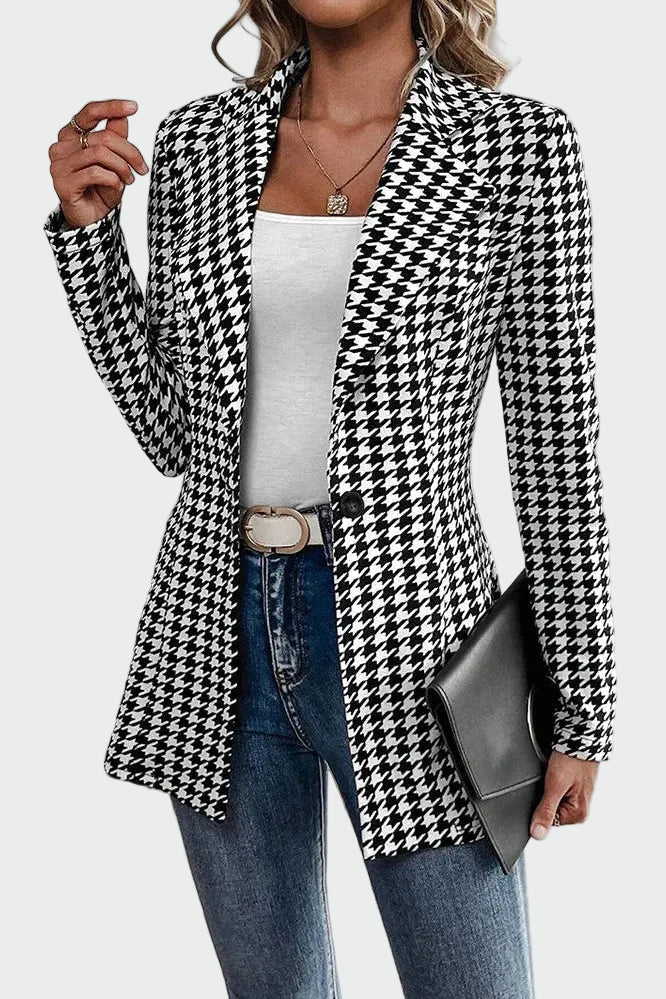 Blazer em linha elegante e refinada feminino