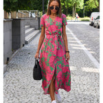 Vestido Midi Floral feminino