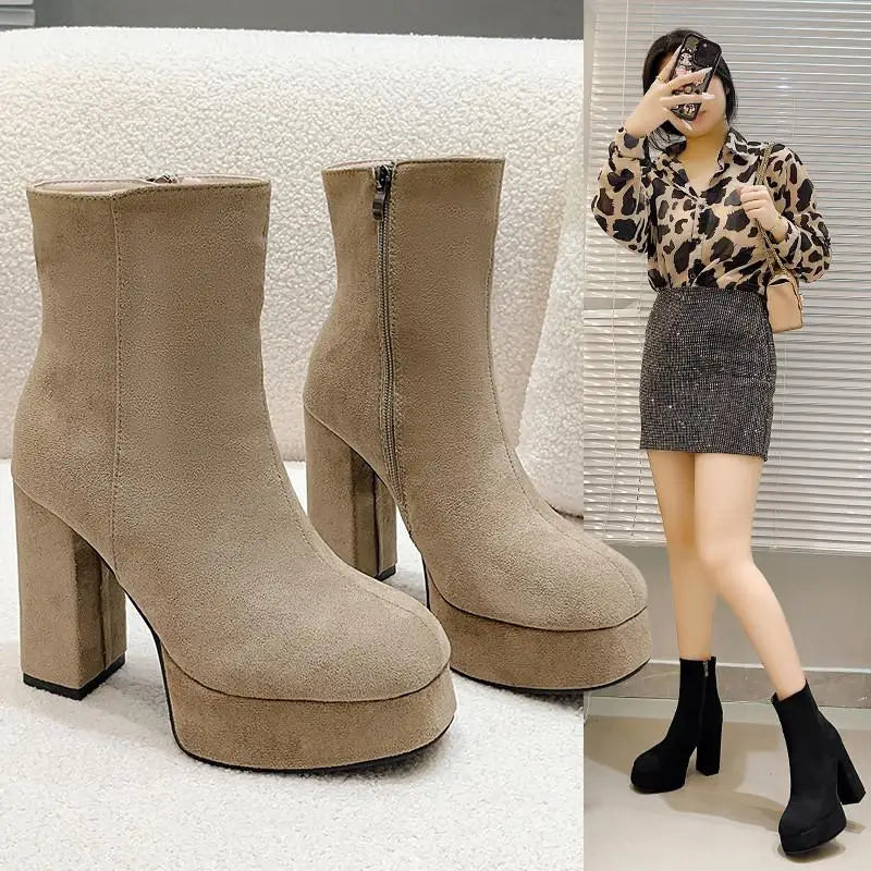 Botas com estilo sofisticado e calor garantido neste inverno feminino