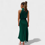 Vestido Satin Elegance feminino