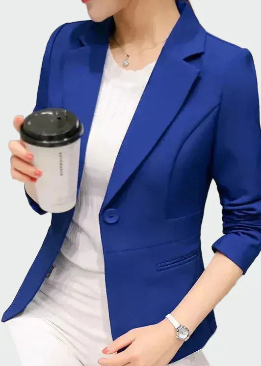 Blazer em linha ideal feminino