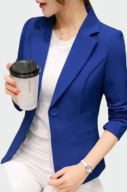Blazer em linha ideal feminino