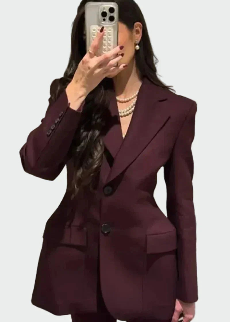 Blazer com Linha Impressionante feminino