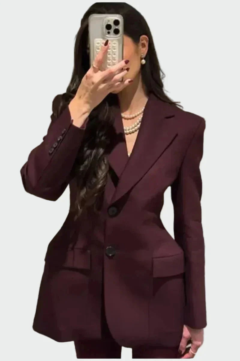 Blazer com Linha Impressionante feminino