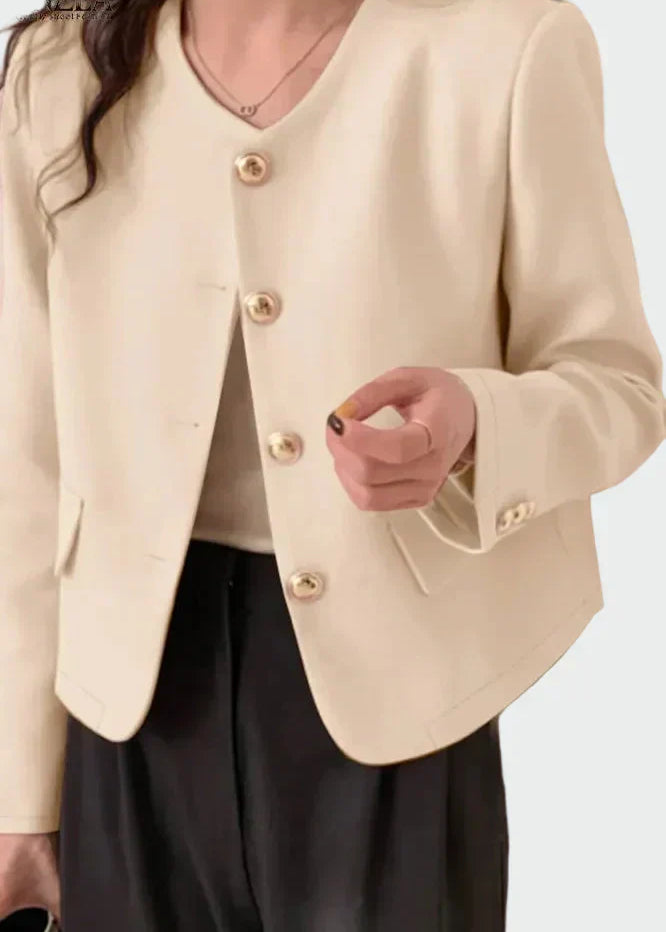 Blazer em linha elegante feminino