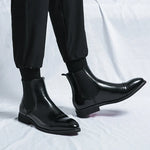 Botas Chelsea em Couro masculino