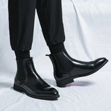 Botas Chelsea em Couro masculino