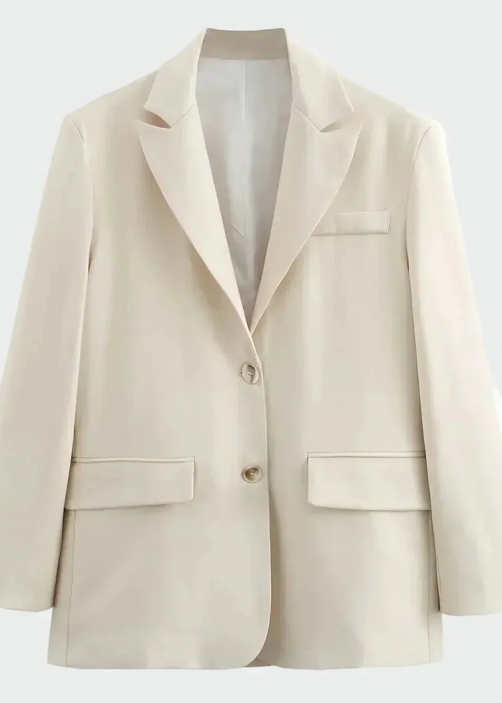 Casaco Oversized com Linha Moderna feminino