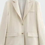 Casaco Oversized com Linha Moderna feminino