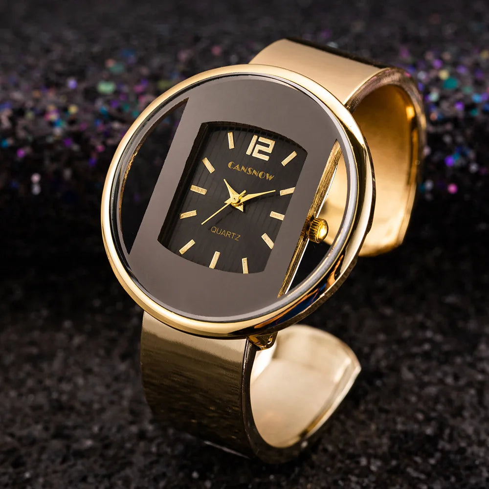 Maria - Ousado Preto & Dourado feminino